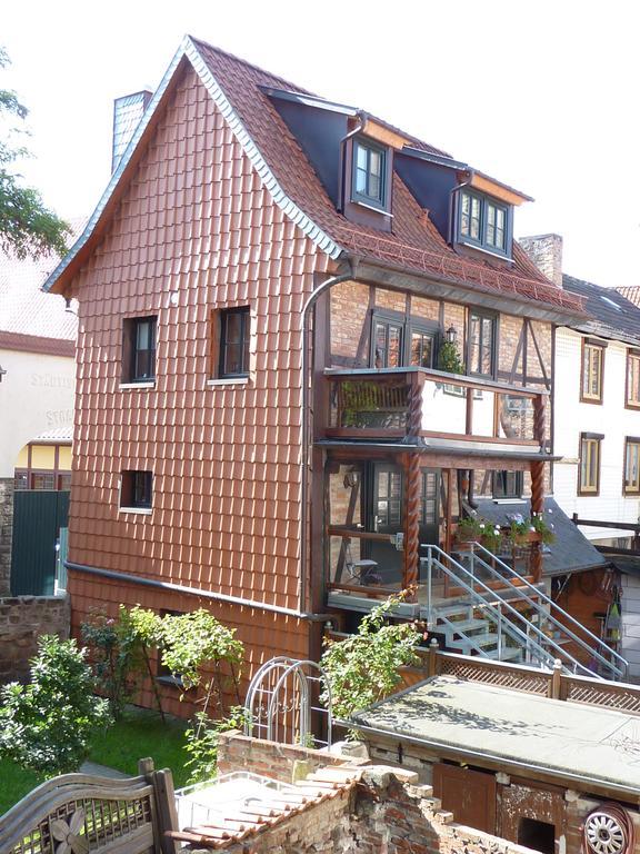 Ferienwohnung Unterm Schreckensturm Quedlinburg Bagian luar foto